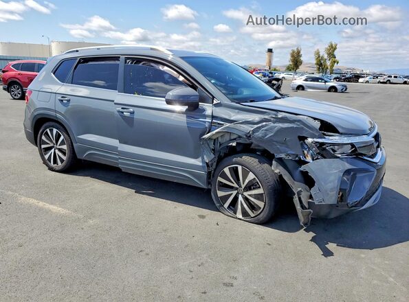3VVLX7B28NM027128 2022 VOLKSWAGEN TAOS Серый Передняя правая четверть