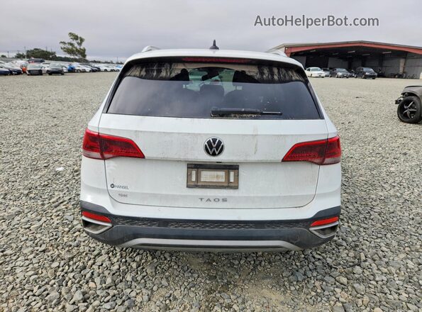 3VVLX7B29NM032645 2022 VOLKSWAGEN TAOS White Widok z tyłu