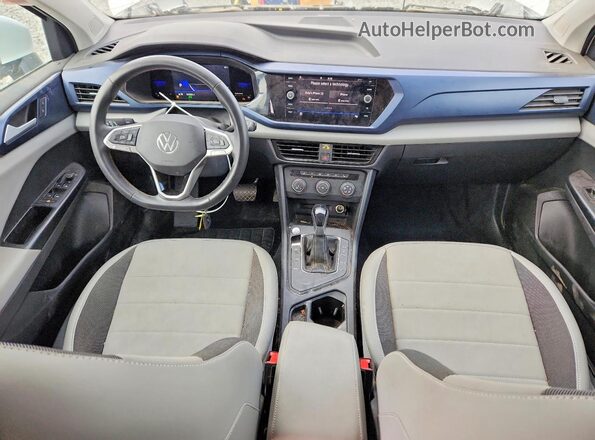 3VVLX7B29NM032645 2022 VOLKSWAGEN TAOS White Widok deski rozdzielczej