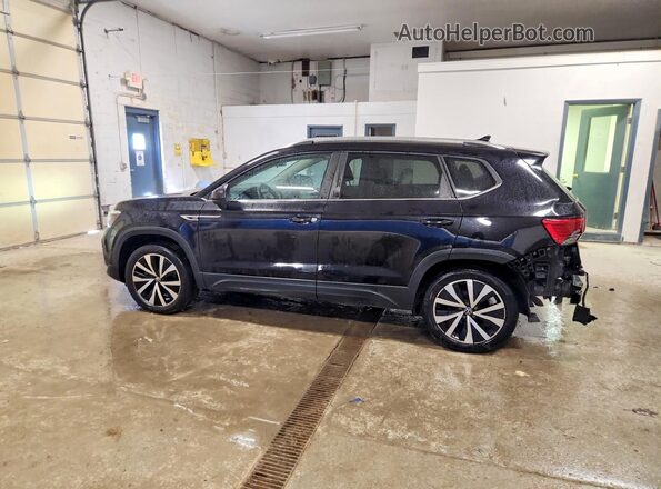 3VVLX7B2XNM056811 2022 VOLKSWAGEN TAOS Black Հետևի ձախ