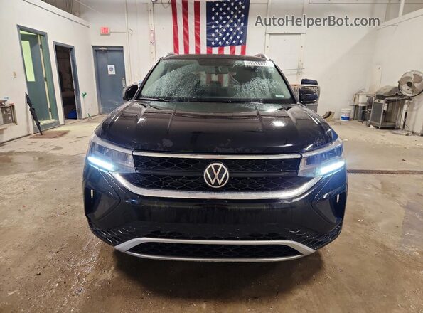 3VVLX7B2XNM056811 2022 VOLKSWAGEN TAOS Black Դիմացի տեսք