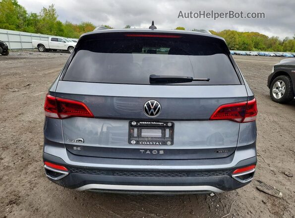 3VVLX7B2XNM098718 2022 VOLKSWAGEN TAOS Gray Հետևի տեսք