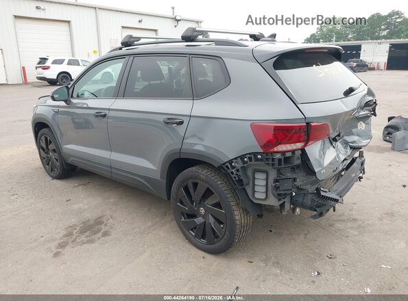 3VVLX7B2XRM094299 2024 VOLKSWAGEN TAOS Gray უკანა მარცხენა