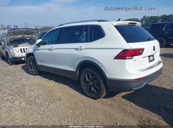 3VVMB7AX0RM038386 2024 VOLKSWAGEN TIGUAN Белый Задняя левая четверть