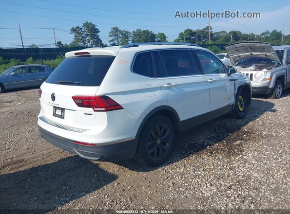 3VVMB7AX0RM038386 2024 VOLKSWAGEN TIGUAN Белый Задняя правая четверть
