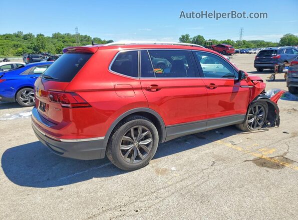 3VVMB7AX1PM067828 2023 VOLKSWAGEN TIGUAN Red უკანა მარჯვენა