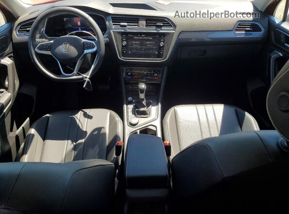 3VVMB7AX1PM067828 2023 VOLKSWAGEN TIGUAN Red წინა პანელის ხედი