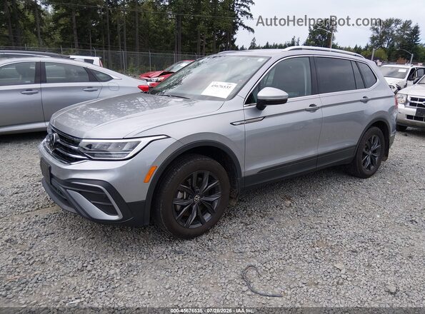 3VVMB7AX1RM062552 2024 VOLKSWAGEN TIGUAN Silver წინა მარცხენა ხედი სამი მეოთხედიდან