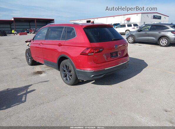 3VVMB7AX2PM001353 2023 VOLKSWAGEN TIGUAN Red Trasero izquierdo