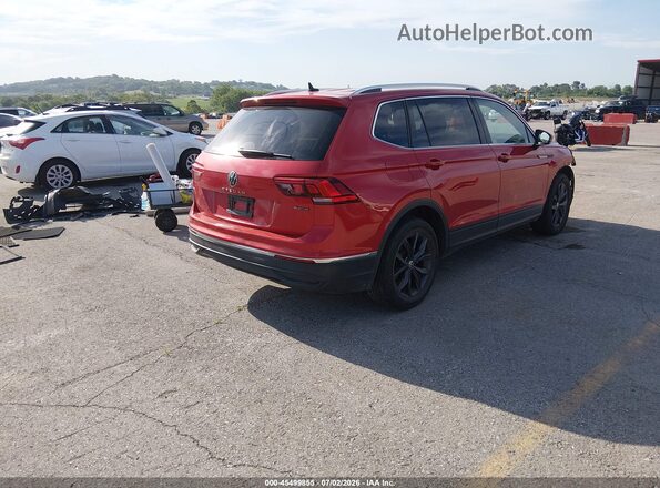 3VVMB7AX2PM001353 2023 VOLKSWAGEN TIGUAN Red Trasero derecho