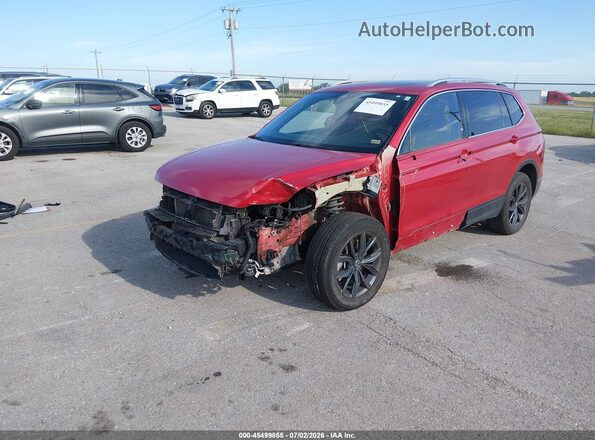 3VVMB7AX2PM001353 2023 VOLKSWAGEN TIGUAN Red Vista tres cuartos delantera izquierda