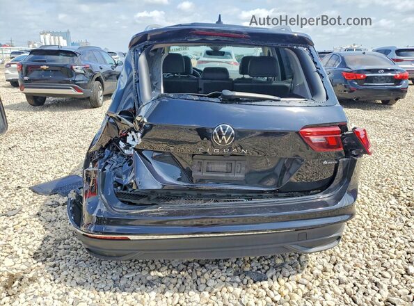 3VVMB7AX2RM078579 2024 VOLKSWAGEN TIGUAN Black Հետևի տեսք