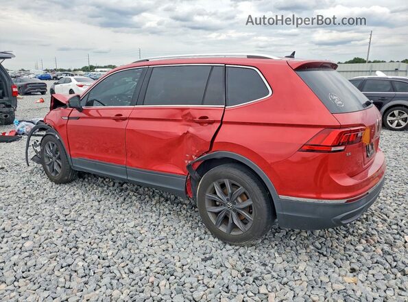 3VVMB7AX3PM009414 2023 VOLKSWAGEN TIGUAN Red Задня ліва чверть