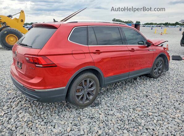 3VVMB7AX3PM009414 2023 VOLKSWAGEN TIGUAN Red Задня права чверть