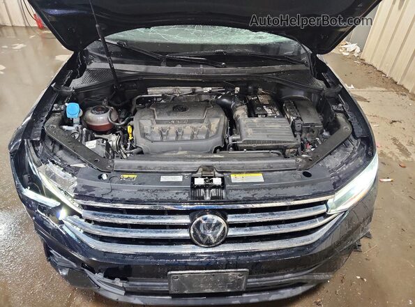 3VVMB7AX4RM170602 2024 VOLKSWAGEN TIGUAN Черный Вид подкапотного пространства