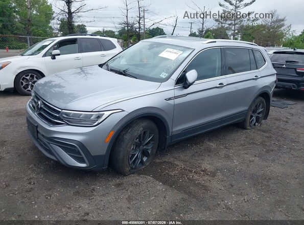 3VVMB7AX8RM144004 2024 VOLKSWAGEN TIGUAN Silver Առջևի ձախ երեք քառորդ տեսարան