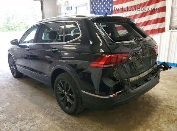 3VVMB7AXXPM019423 2023 VOLKSWAGEN TIGUAN Black უკანა მარცხენა
