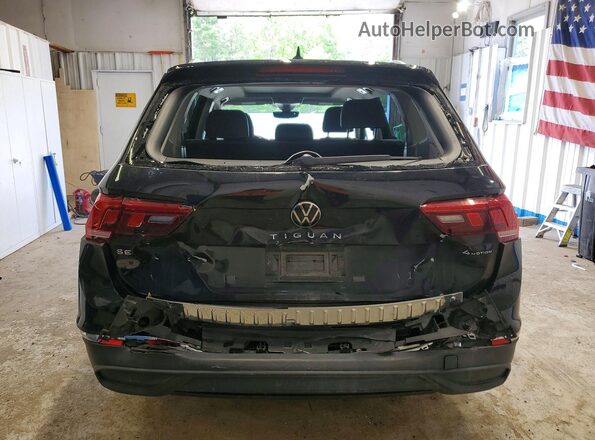 3VVMB7AXXPM019423 2023 VOLKSWAGEN TIGUAN Black უკანა ხედი