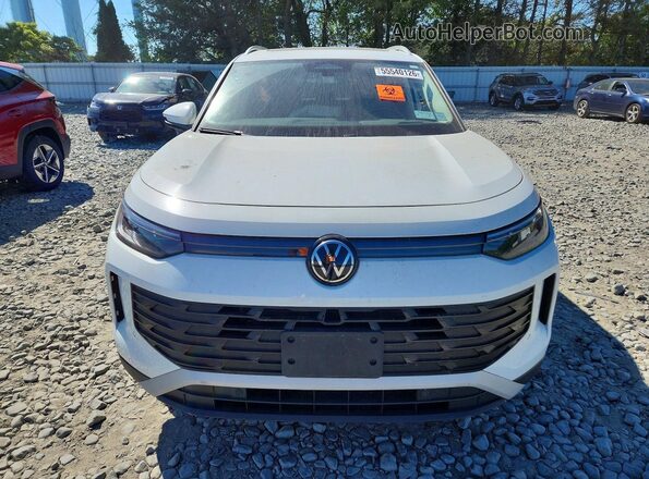 3VVMR7RM0SM004993 2025 VOLKSWAGEN TIGUAN White Դիմացի տեսք