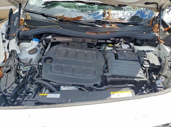 3VVMR7RM8SM020567 2025 VOLKSWAGEN TIGUAN White Vista del compartimento del motor