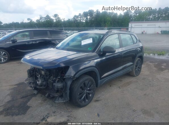3VVMX7B28NM022516 2022 VOLKSWAGEN TAOS Black Передня ліва чверть