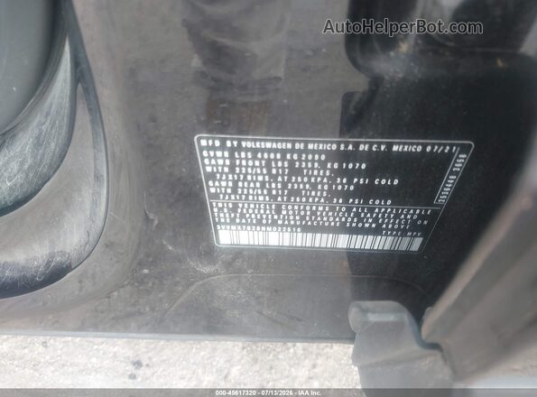 3VVMX7B28NM022516 2022 VOLKSWAGEN TAOS Black Вид підкапотного простору