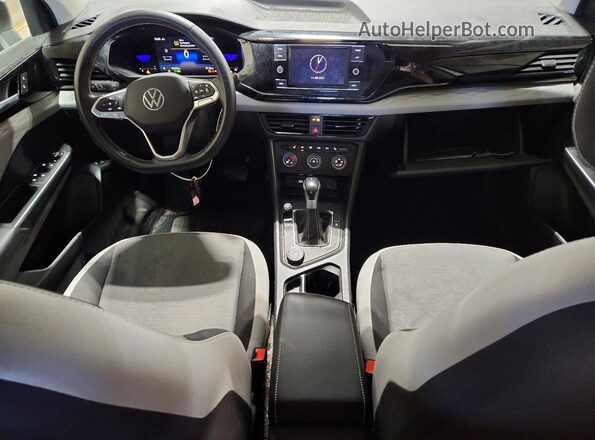 3VVMX7B29NM087620 2022 VOLKSWAGEN TAOS White Widok deski rozdzielczej