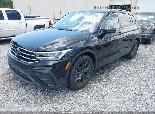 3VVNB7AX1RM164115 2024 VOLKSWAGEN TIGUAN Black Передня ліва чверть