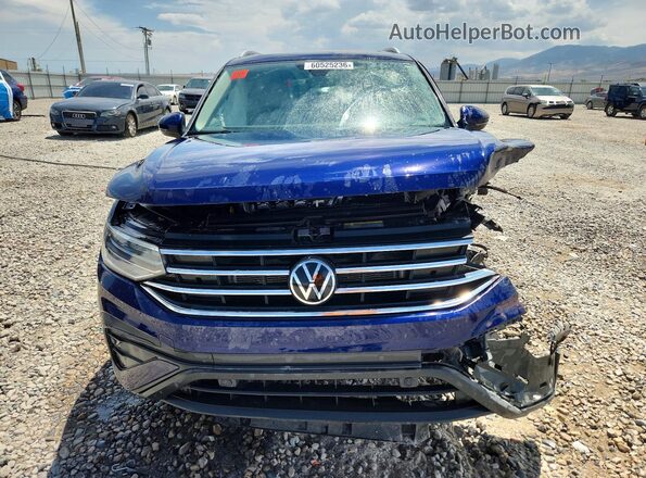 3VVNB7AX3PM024080 2023 VOLKSWAGEN TIGUAN Blue Vista frontal