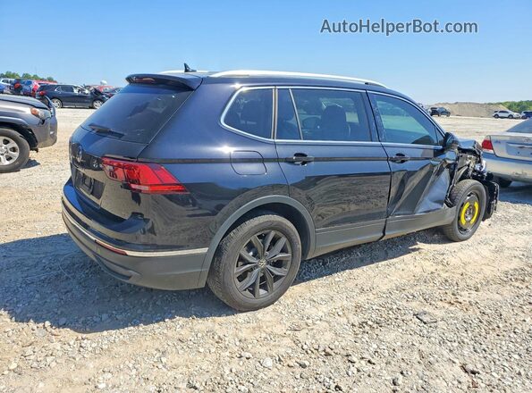 3VVNB7AX3RM173981 2024 VOLKSWAGEN TIGUAN Черный Задняя правая четверть