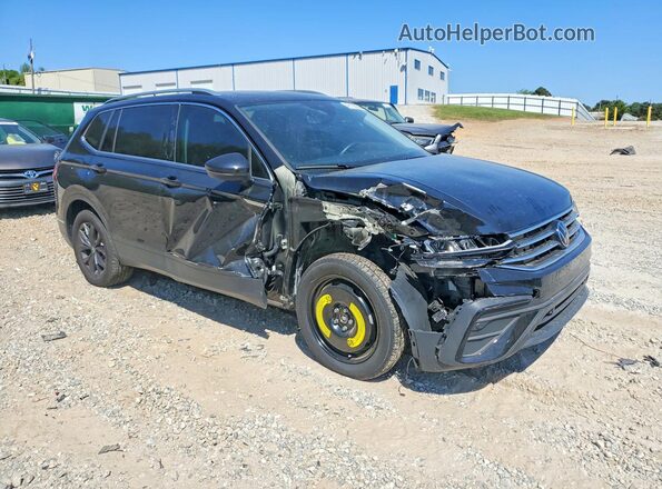 3VVNB7AX3RM173981 2024 VOLKSWAGEN TIGUAN Черный Передняя правая четверть