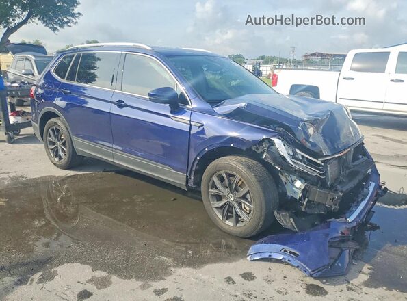 3VVNB7AX4PM040725 2023 VOLKSWAGEN TIGUAN Blue Delantero derecho