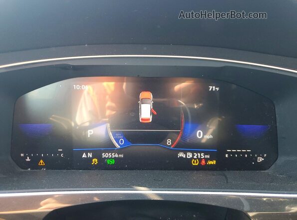 3VVNB7AX7PM128846 2023 VOLKSWAGEN TIGUAN Серебряный Вид щитка приборов