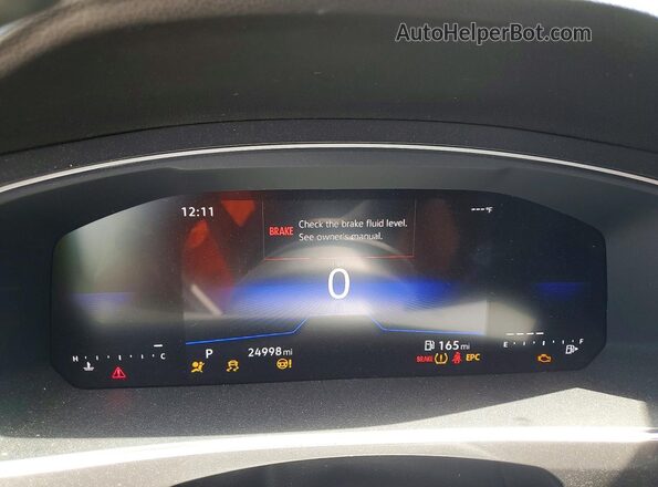 3VVNB7AX9RM161530 2024 VOLKSWAGEN TIGUAN Gray Widok zestawu wskaźników