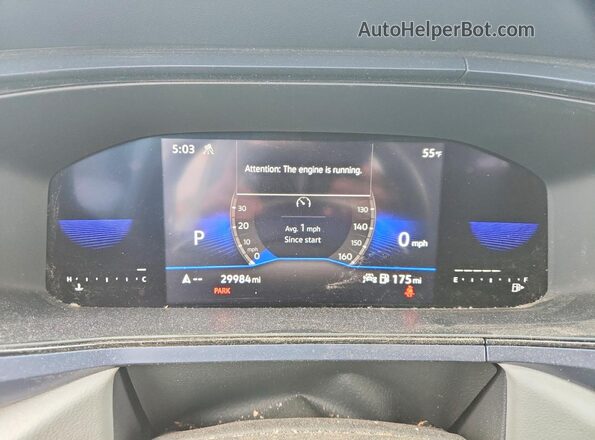3VVNX7B23PM316364 2023 VOLKSWAGEN TAOS White Instrument cluster view