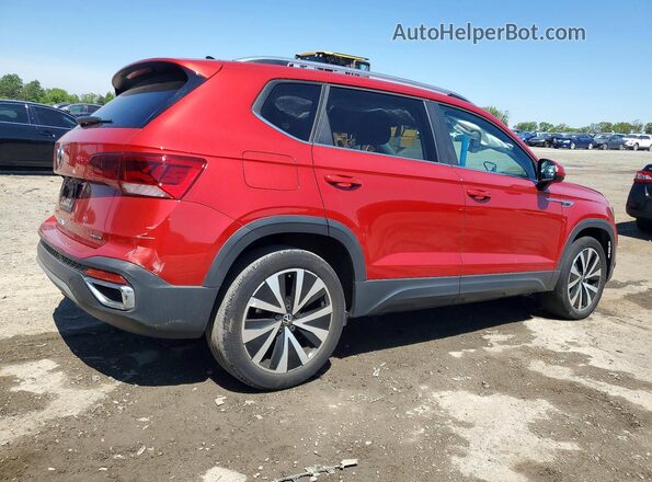 3VVNX7B24PM300609 2023 VOLKSWAGEN TAOS Red Rear right