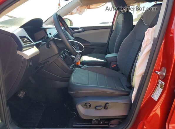 3VVNX7B24PM300609 2023 VOLKSWAGEN TAOS Red Front interior view