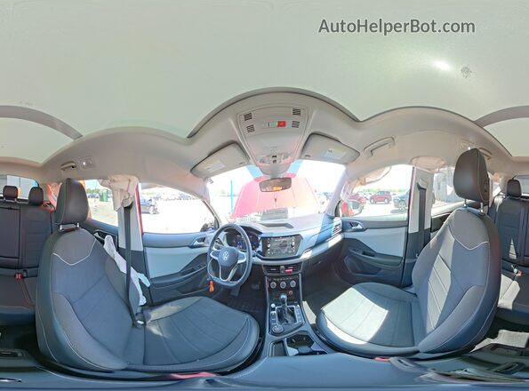 3VVNX7B24PM300609 2023 VOLKSWAGEN TAOS Red 360 interior view