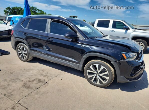 3VVPX7B28NM096161 2022 VOLKSWAGEN TAOS Black Передня права чверть