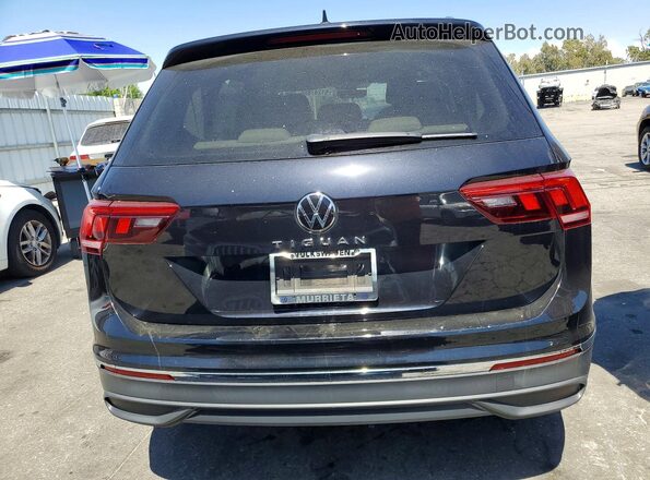 3VVRB7AX1PM072727 2023 VOLKSWAGEN TIGUAN Black Rear view