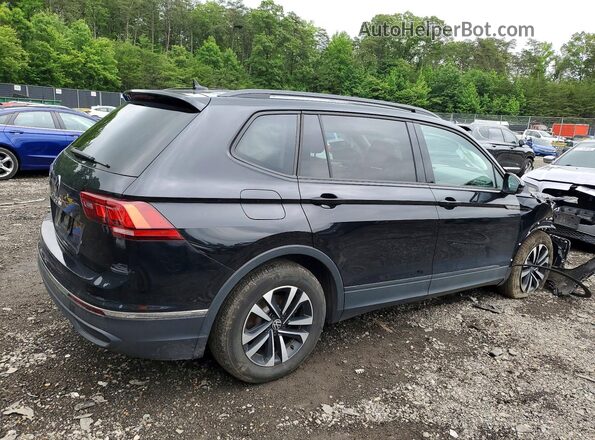 3VVRB7AX3RM206995 2024 VOLKSWAGEN TIGUAN Черный Задняя правая четверть