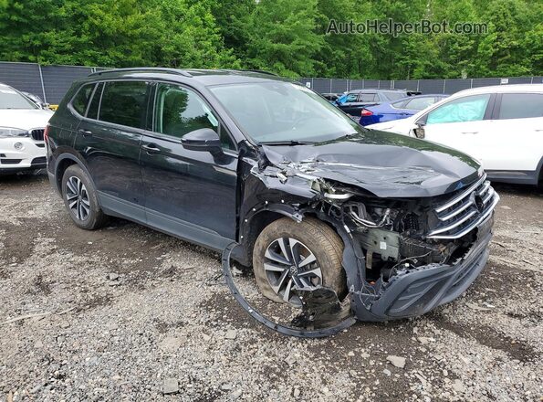 3VVRB7AX3RM206995 2024 VOLKSWAGEN TIGUAN Черный Передняя правая четверть