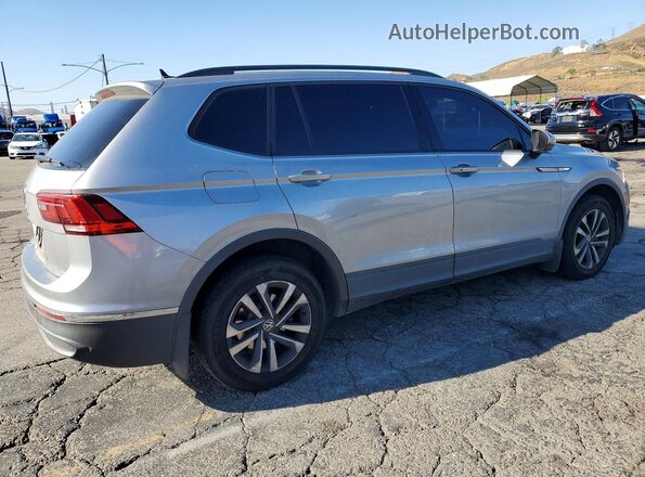 3VVRB7AX4PM013848 2023 VOLKSWAGEN TIGUAN Серебряный Задняя правая четверть