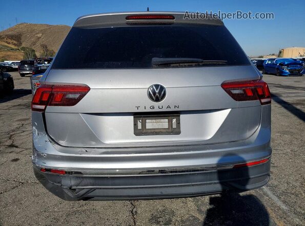 3VVRB7AX4PM013848 2023 VOLKSWAGEN TIGUAN Серебряный Вид сзади