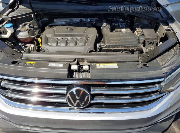 3VVRB7AX5PM072567 2023 VOLKSWAGEN TIGUAN Gray Vista del compartimento del motor