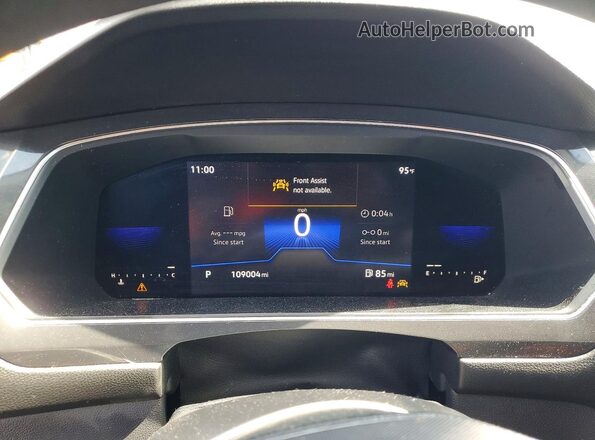 3VVRB7AX7PM026884 2023 VOLKSWAGEN TIGUAN Silver Вид щитка приладів