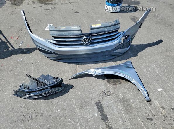 3VVRB7AX7PM026884 2023 VOLKSWAGEN TIGUAN Silver Вид наклейки з VIN-кодом