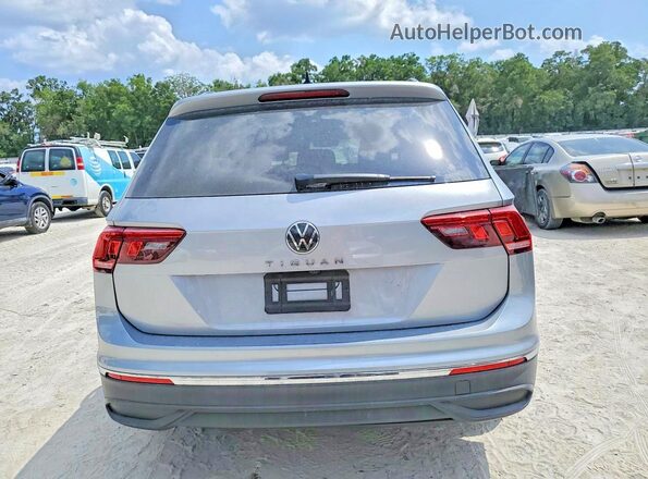 3VVRB7AX7RM200178 2024 VOLKSWAGEN TIGUAN Серебряный Вид сзади