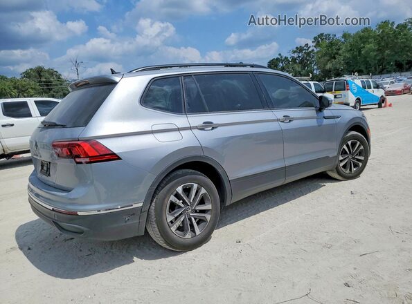 3VVRB7AX7RM200178 2024 VOLKSWAGEN TIGUAN Серебряный Задняя правая четверть