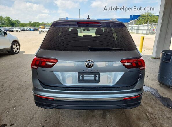 3VVRB7AX8RM231990 2024 VOLKSWAGEN TIGUAN Gray Հետևի տեսք